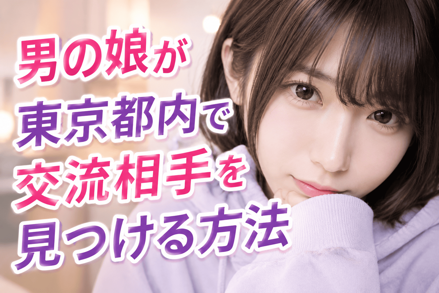 男の娘がサポを求めて東京都内のゲイパパと交渉できる？